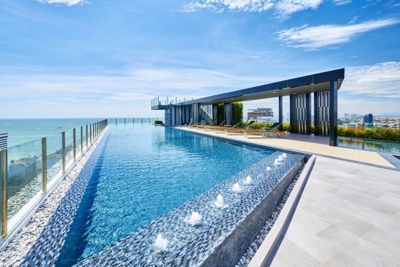 The Base Deluxe Apartment Pattaya Exterior foto